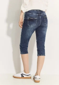 Capri Jeans mid blue used wash