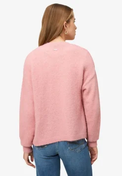 Cardigan offener Style rose melange