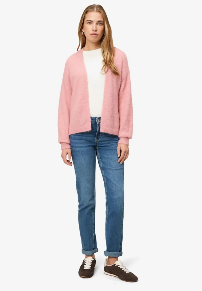 Cardigan offener Style rose melange