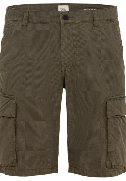 Cargo Shorts Regular Fit olive brown minimal