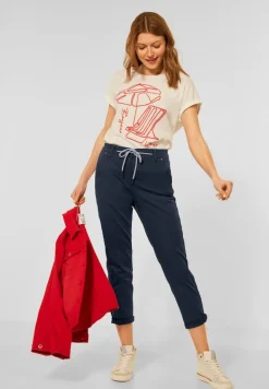 Casual Fit Hose deep blue