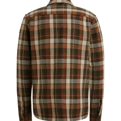 Check Matt Weave pecan brown