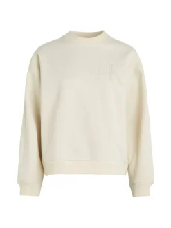 CHENILLE CK CREWNECK eggshell