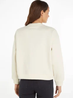CHENILLE CK CREWNECK eggshell