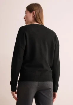 College Cardigan black