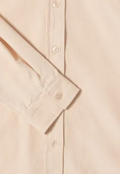 Cord Hemdbluse oat milk beige