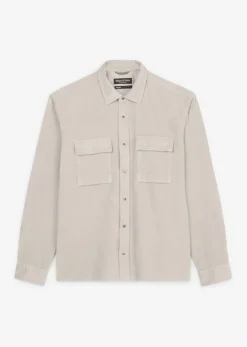 Cord-Overshirt dapple gray