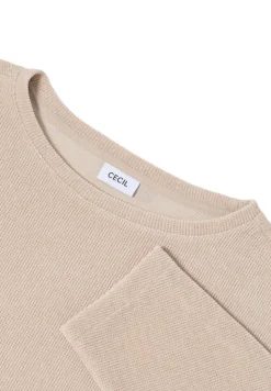 Cordshirt oat milk beige