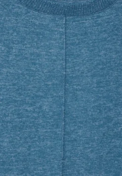 Cosy Langarmshirt aqua melange
