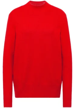 Cosy Turtleneck Pullover pumpkin orange