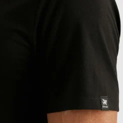 cotton elastane jersey black