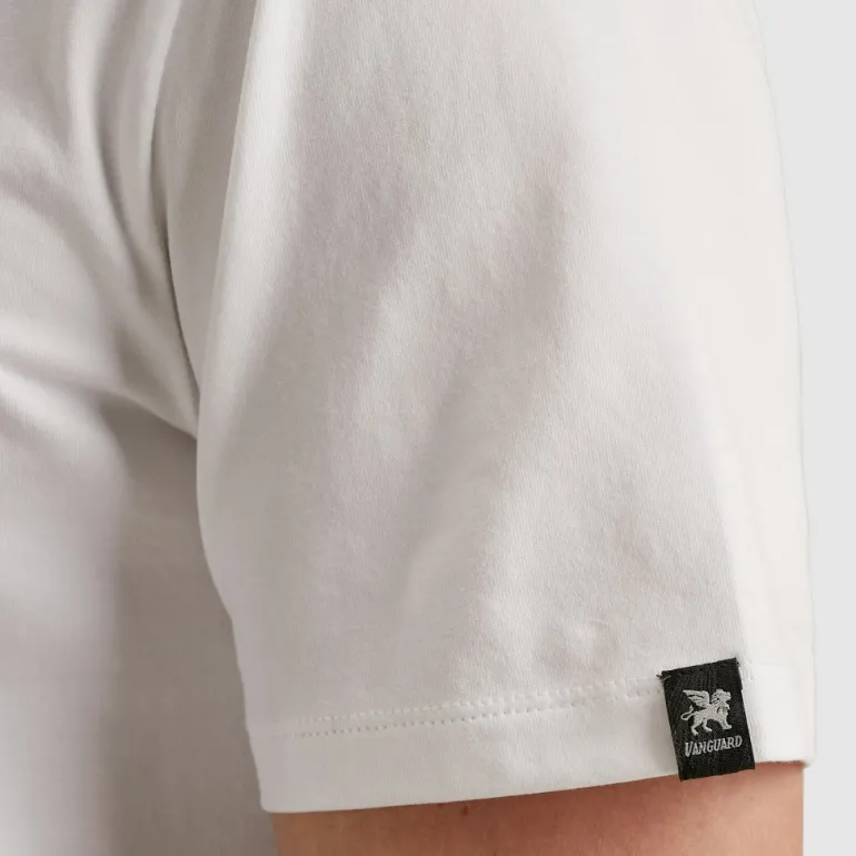 cotton elastan jersey Versatile bright white