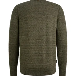 cotton mouline (organic) dusky green