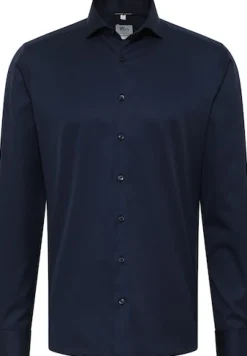 Cover Shirt Twill Langarm navy