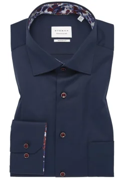 Cover Shirt Twill Langarm navy