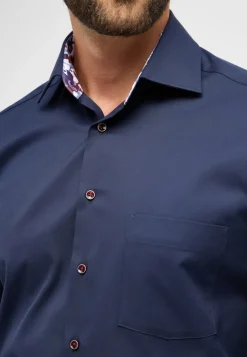 Cover Shirt Twill Langarm navy