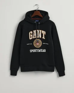 Crest Shield Sweat Hoodie black