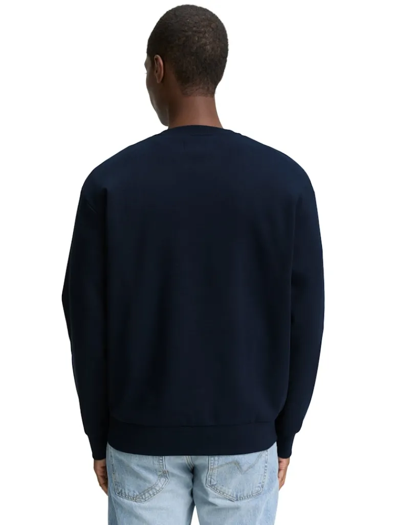 Crewneck Sweatshirt mit Print sky captain blue