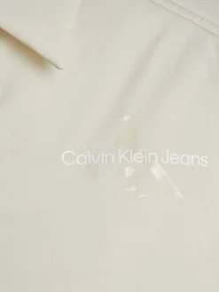 CROPPED COACH JACKET eggshell