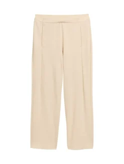 Cropped Straight Leg Hose summer beige
