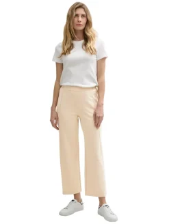 Cropped Straight Leg Hose summer beige