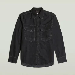 Dakota slim shirt ls worn in nighttime sky