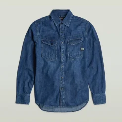 Dakota slim shirt ls worn in windward