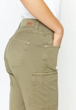 Darleen Crop Cargo light khaki