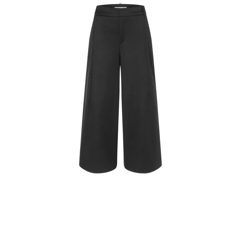 Daydream Culotte mit Stretch-Anteil schwarz