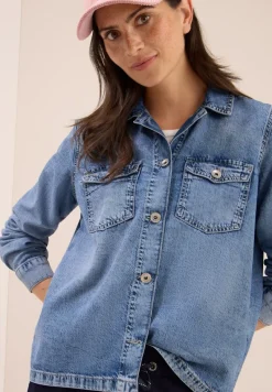Denim Overshirt authentic used wash