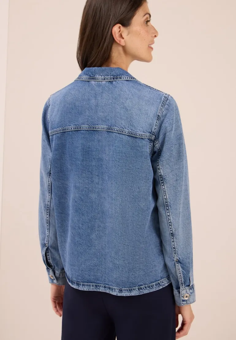 Denim Overshirt authentic used wash