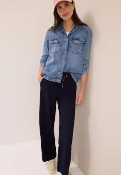 Denim Overshirt authentic used wash