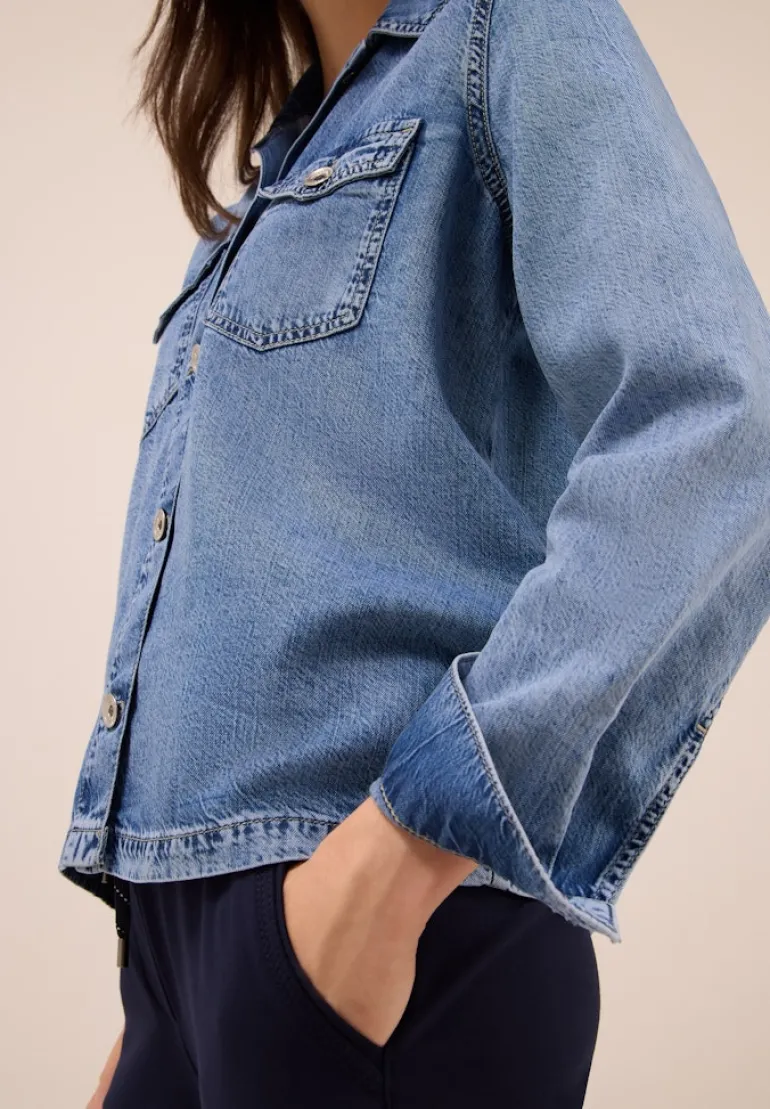 Denim Overshirt authentic used wash