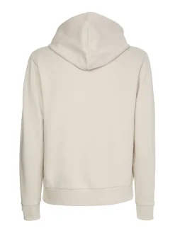 DISTORTED LOGO HOODIE stony beige