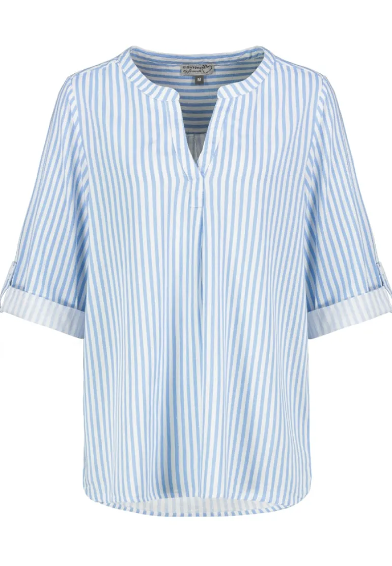 D74512M11117A2 stripes: white-open air blue