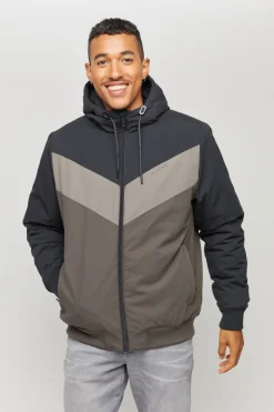 Duns Jacket black-black olive