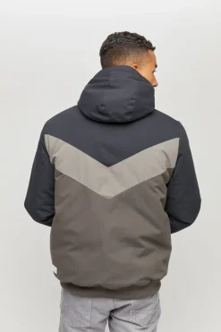 Duns Jacket black-black olive