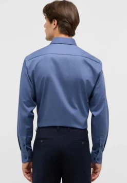 Dynamic Cotton Popeline Langarm denim