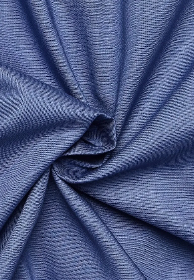 Dynamic Cotton Popeline Langarm denim