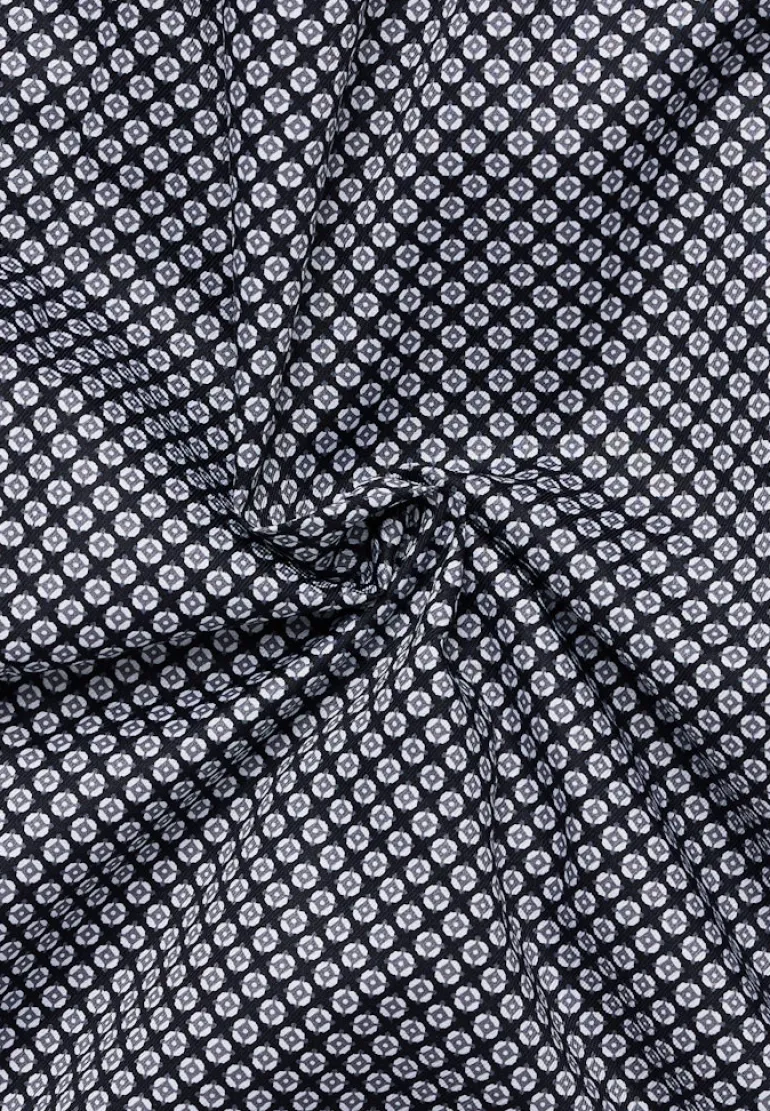 Dynamic Cotton Twill Langarm anthrazit