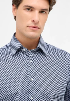 Dynamic Cotton Twill Langarm navy