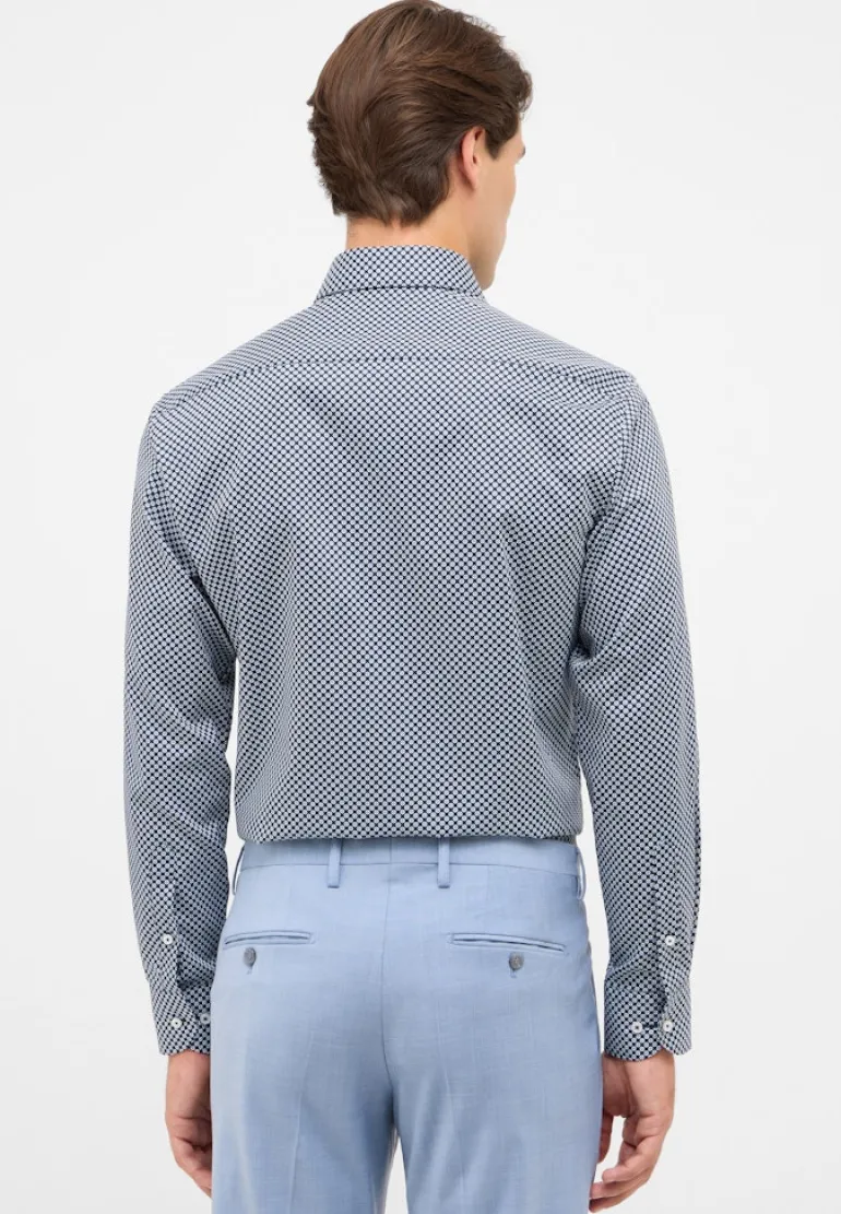 Dynamic Cotton Twill Langarm navy