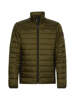 Essential Logo Jacke dark olive