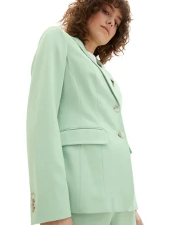 Farbiger Blazer okra green