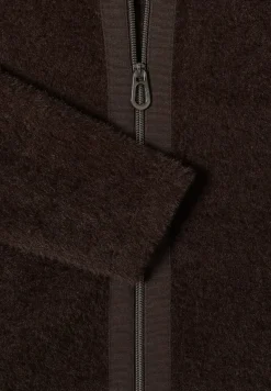 Federgarn Jacke tartufo brown