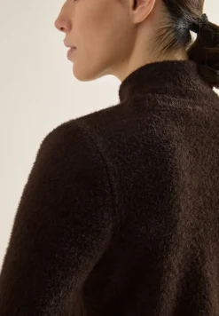 Federgarn Jacke tartufo brown
