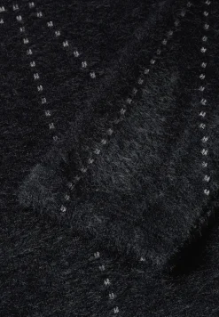 Federgarn Langarmshirt black