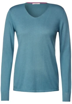 Feinstrick Pullover adriatic blue