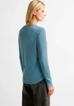 Feinstrick Pullover adriatic blue