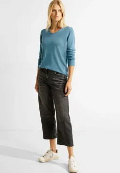 Feinstrick Pullover adriatic blue